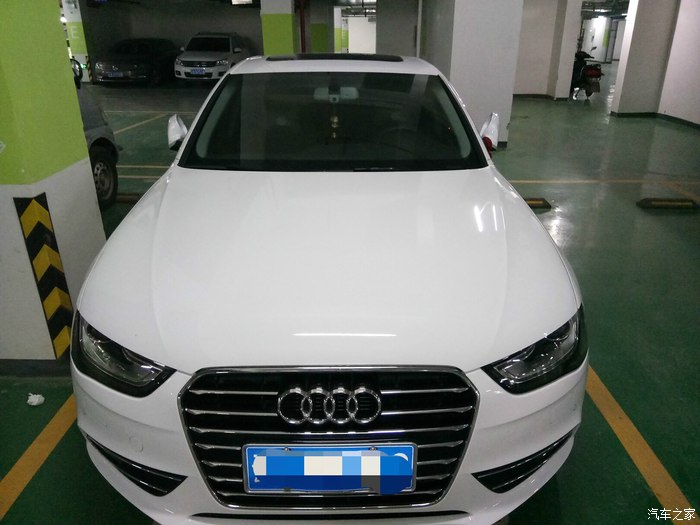 a4l顶配美照,提车a4l细节高清