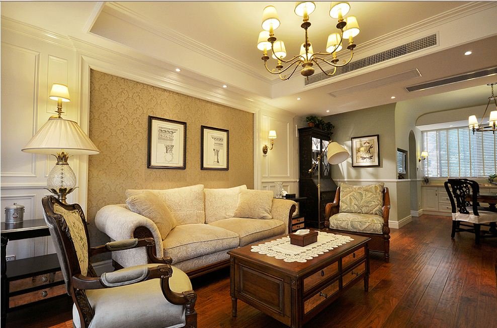 120平混搭三居安享生活乐趣,113平方三室两厅豪华欢乐家园