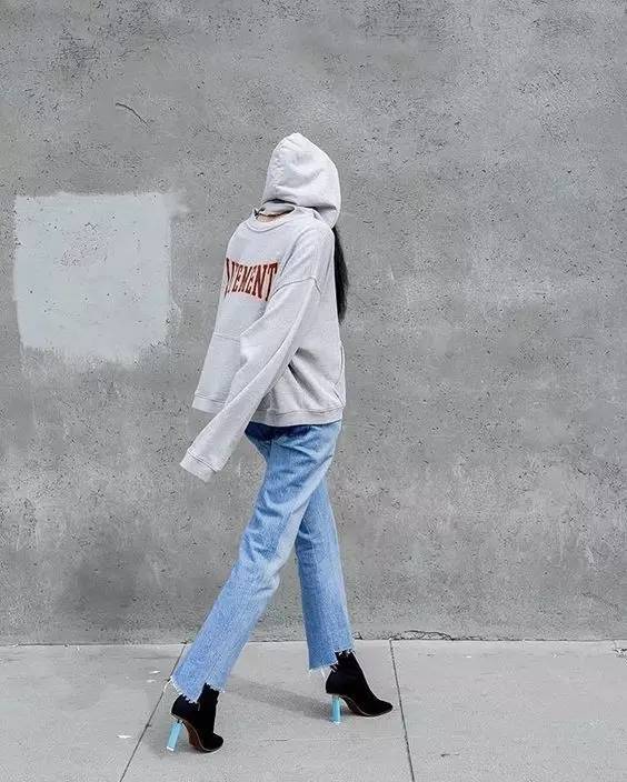 美式hiphop高街连帽卫衣,宽松潮牌oversize薄款卫衣搭配