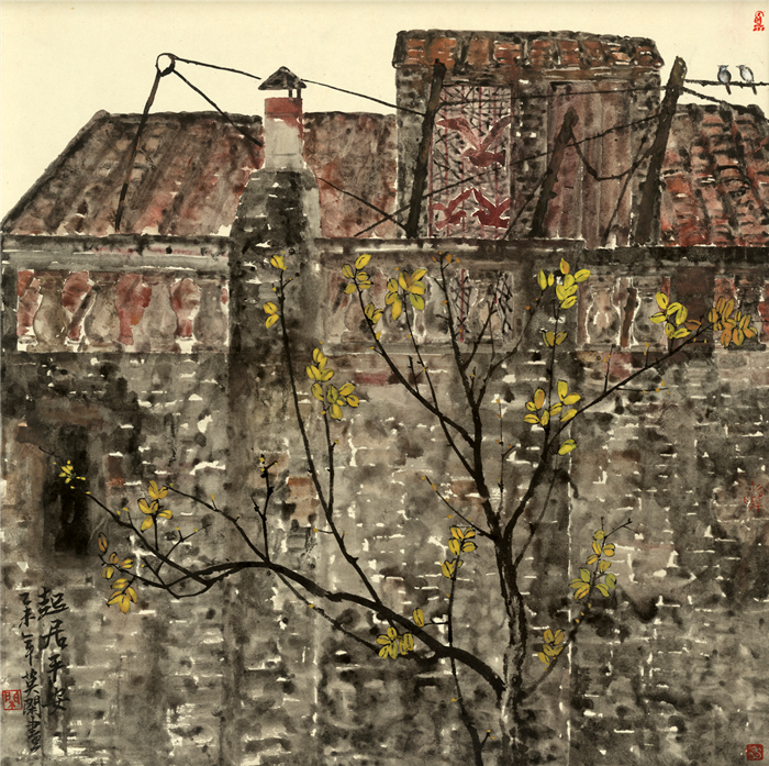 莫闲的作品,莫闲画家