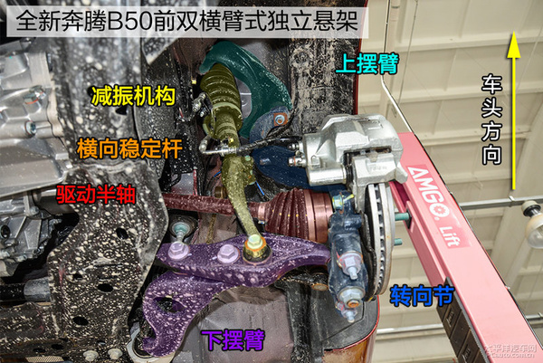 奔腾b50底盘矮怎么办,奔腾b50底盘是马6的么