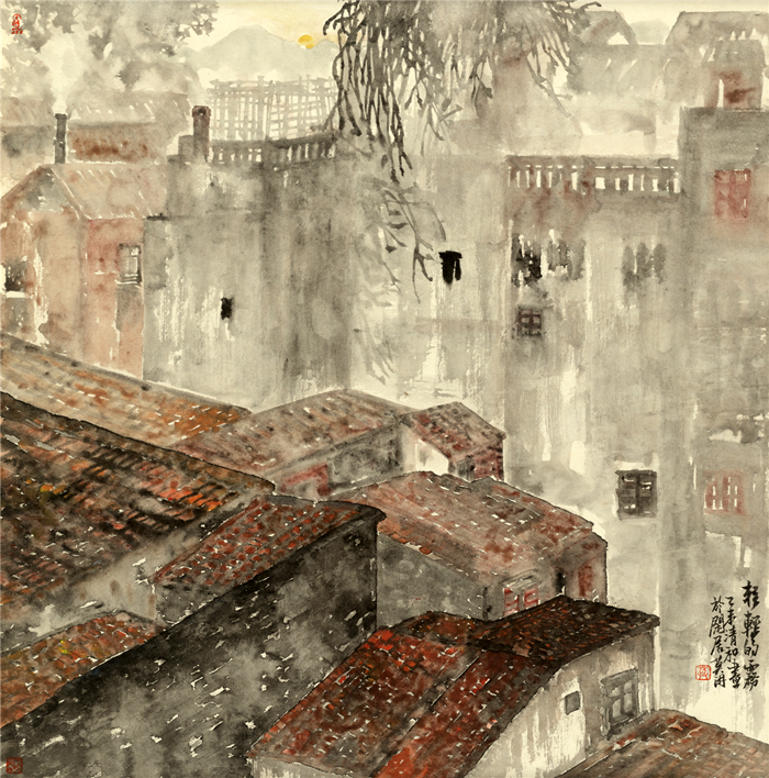 莫闲的作品,莫闲画家