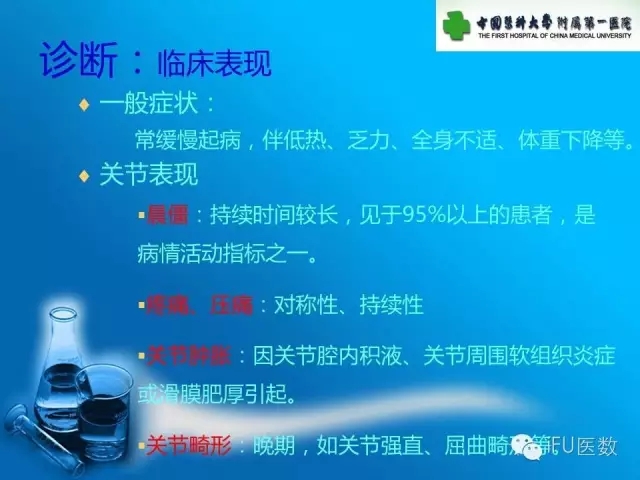 骨科杨茂伟,足部风湿性关节炎