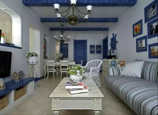 地中海家居风格图片欣赏,精致浪漫主义家居风格
