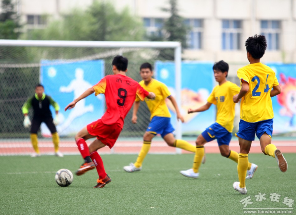 甘肃省第三届中学生运动会,甘肃中学生运动会张掖男子足球