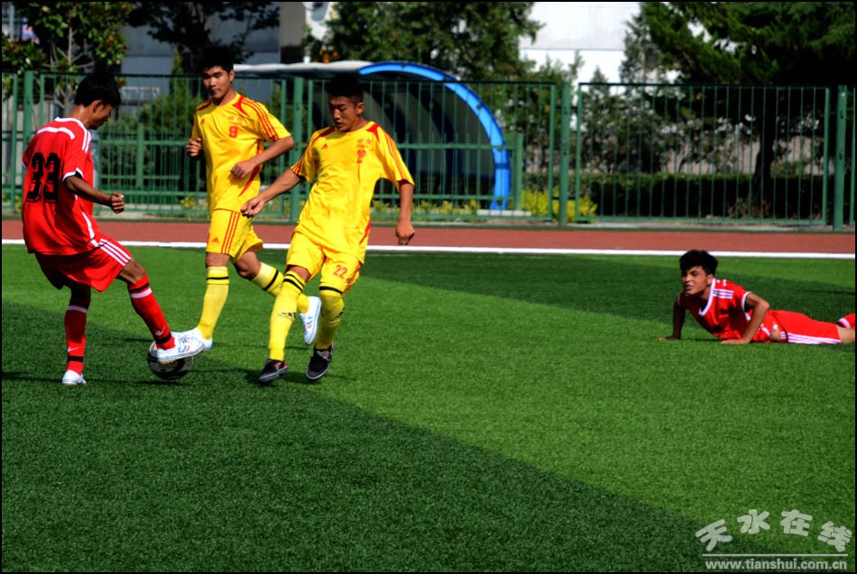甘肃省第三届中学生运动会,甘肃中学生运动会张掖男子足球