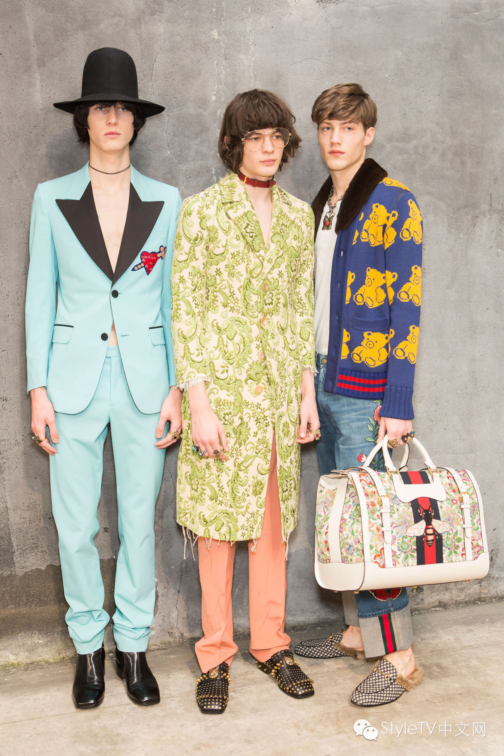 美cry！窥探躲在GUCCI后台的少男少女们