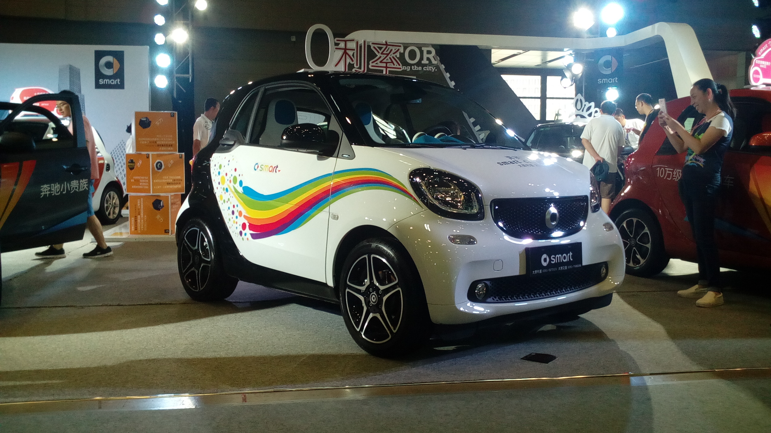 奔驰smart老改新,带你看不一样的奔驰smart