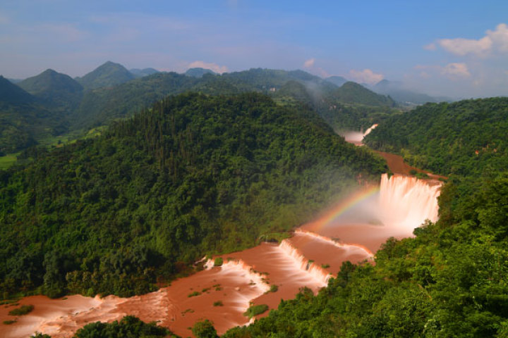 罗平九龙瀑布是第几大的瀑布,你见过瀑布吗