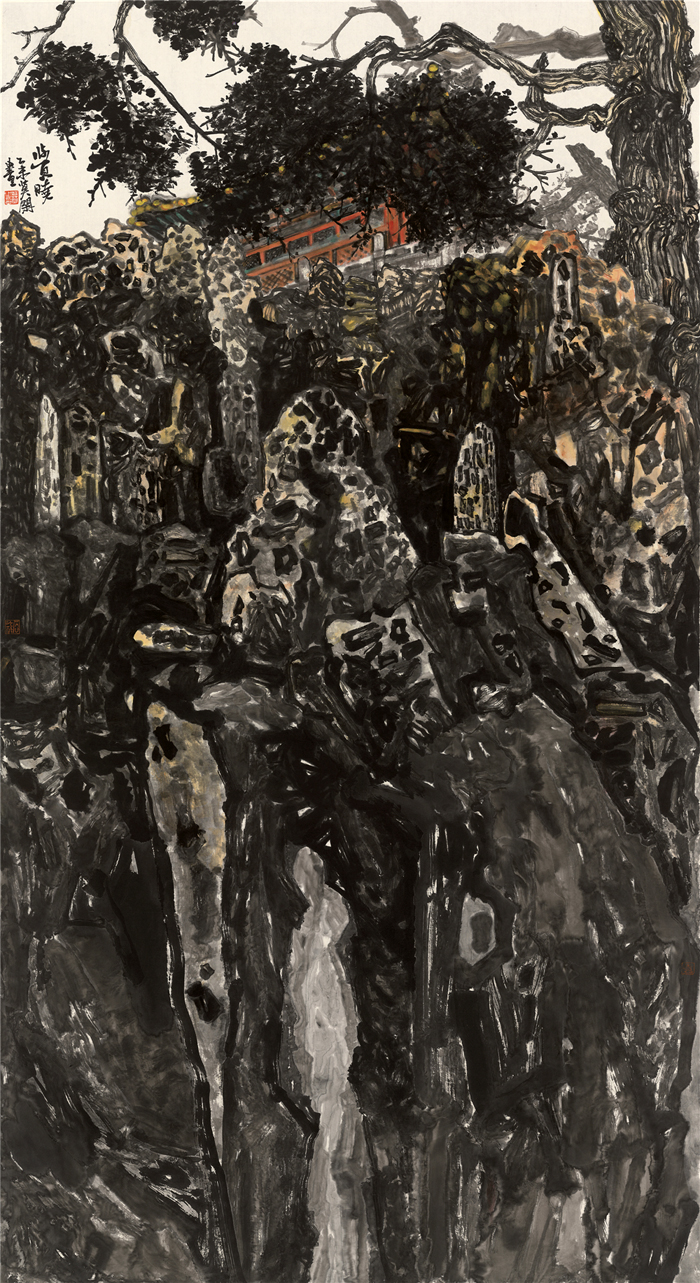 莫闲的作品,莫闲画家