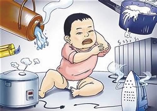 孩子烫伤怎么办视频,被油烫伤的孩子