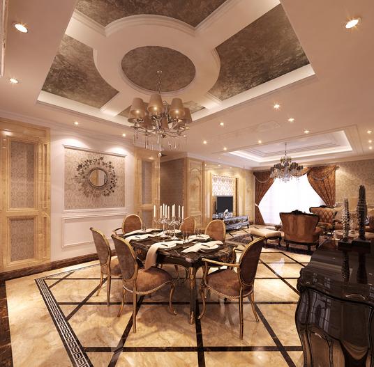 客厅中央空调吊顶造型设计效果图,最简单的吊顶设计图片