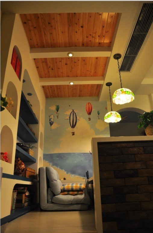 深圳地中海榻榻米定制风格,地中海榻榻米卧室装修效果图