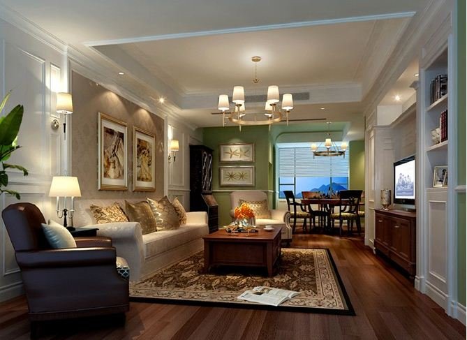 120平混搭三居安享生活乐趣,113平方三室两厅豪华欢乐家园