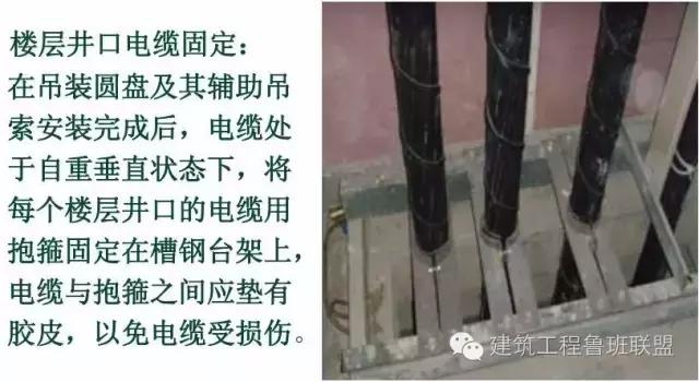 超高层垂直高压电缆敷设需要什么,超高层电缆敷设技术