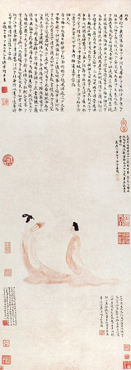 国画四绿怎么调,国画四种墨法