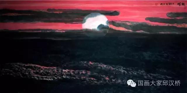 慢生活是否应成为一种新常态，兼谈邱汉桥的精品国画《福日》