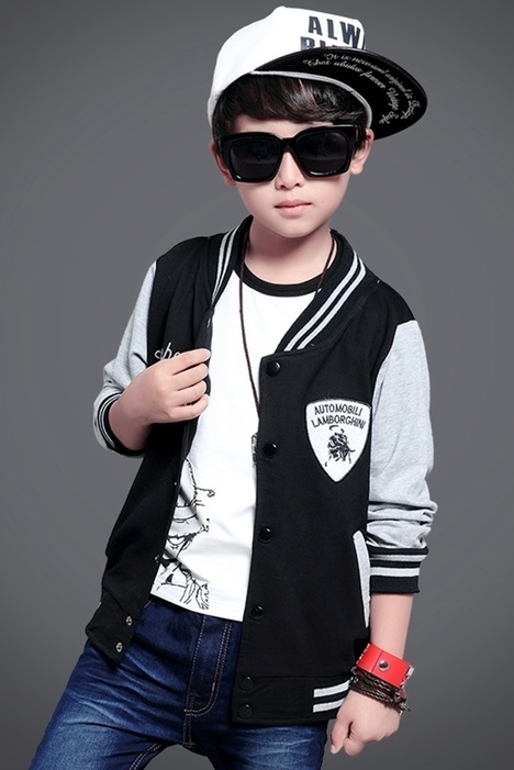 儿童棒球服外套,儿童棒球服外套搭配