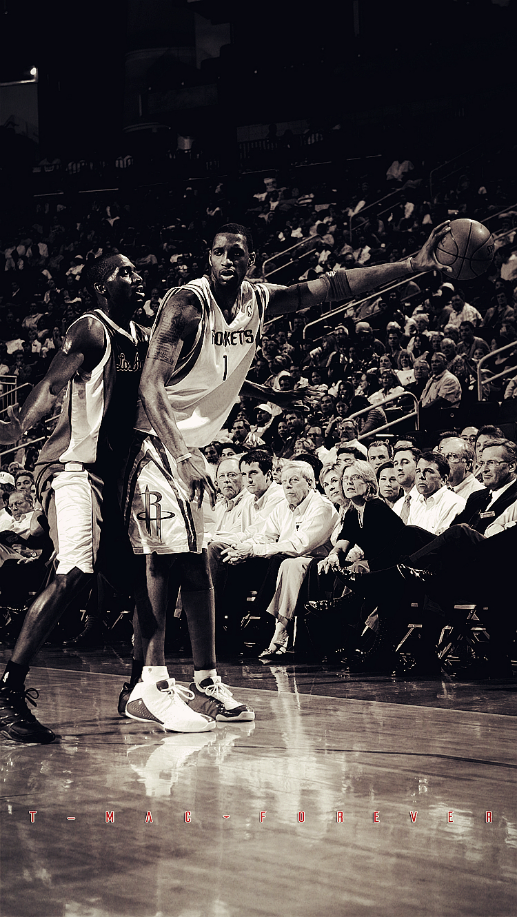 魔术时期麦迪扣篮壁纸,麦迪最霸气单手持球壁纸