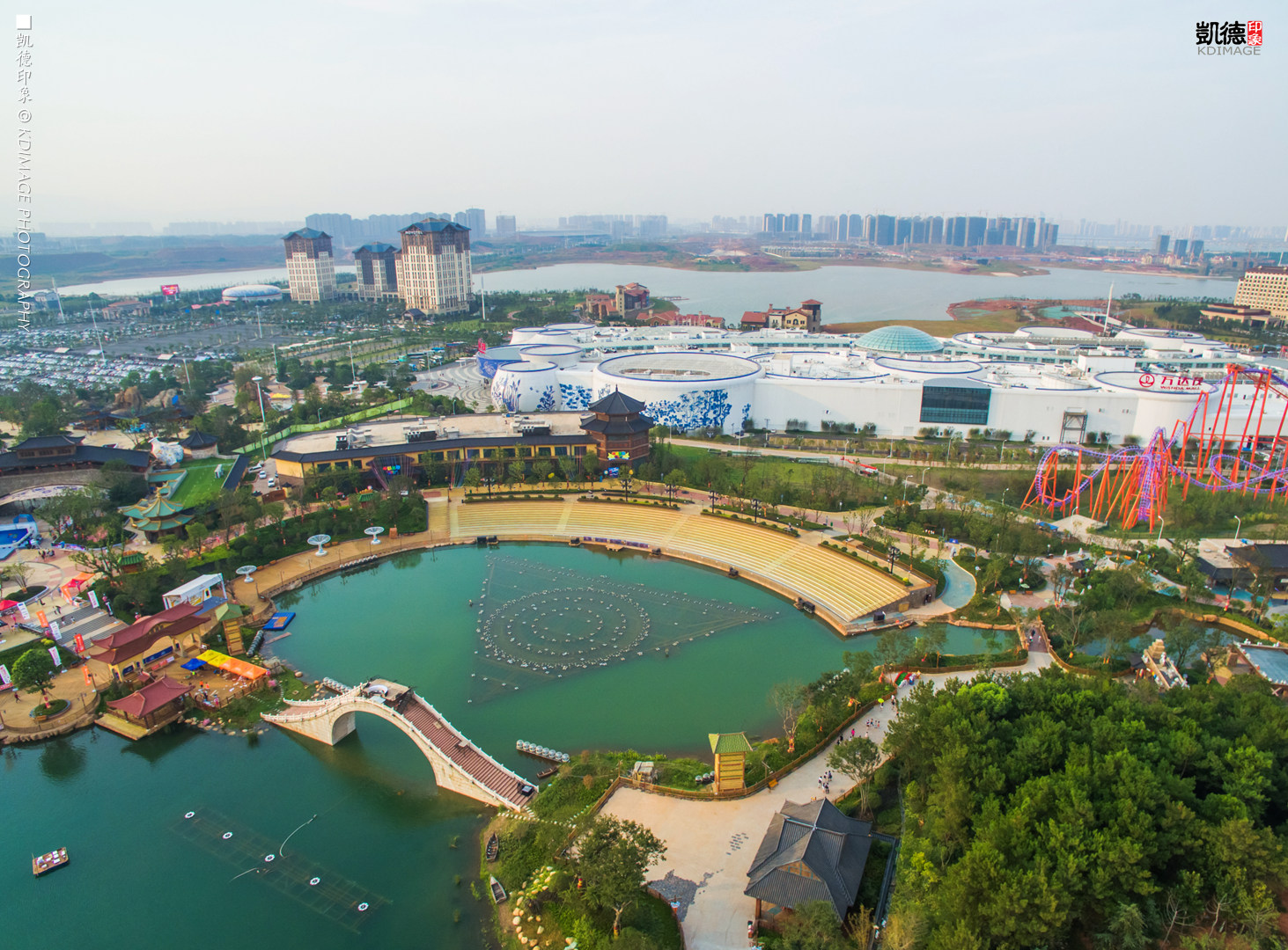 高空南昌美景照片,南昌万达乐园分布图