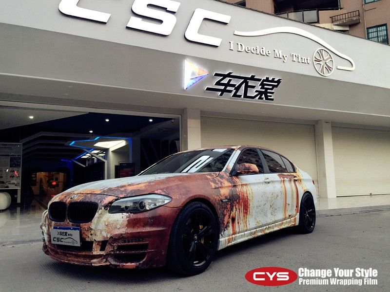 新款宝马5系伪装车,新款宝马五系伪装车