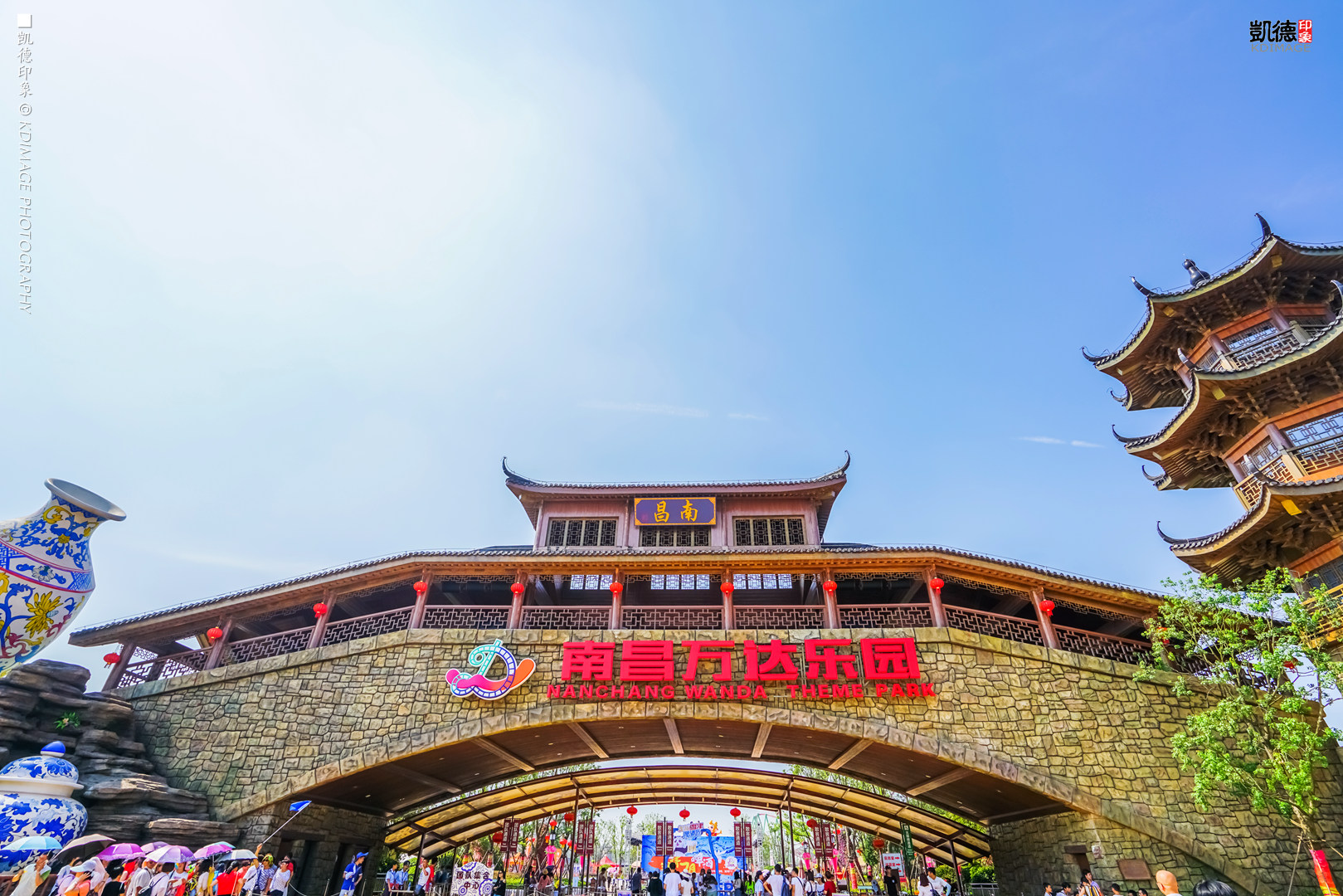 高空南昌美景照片,南昌万达乐园分布图