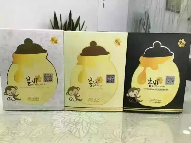 爱和纯和春雨蜂蜜面膜,春雨面膜紫色面膜推荐