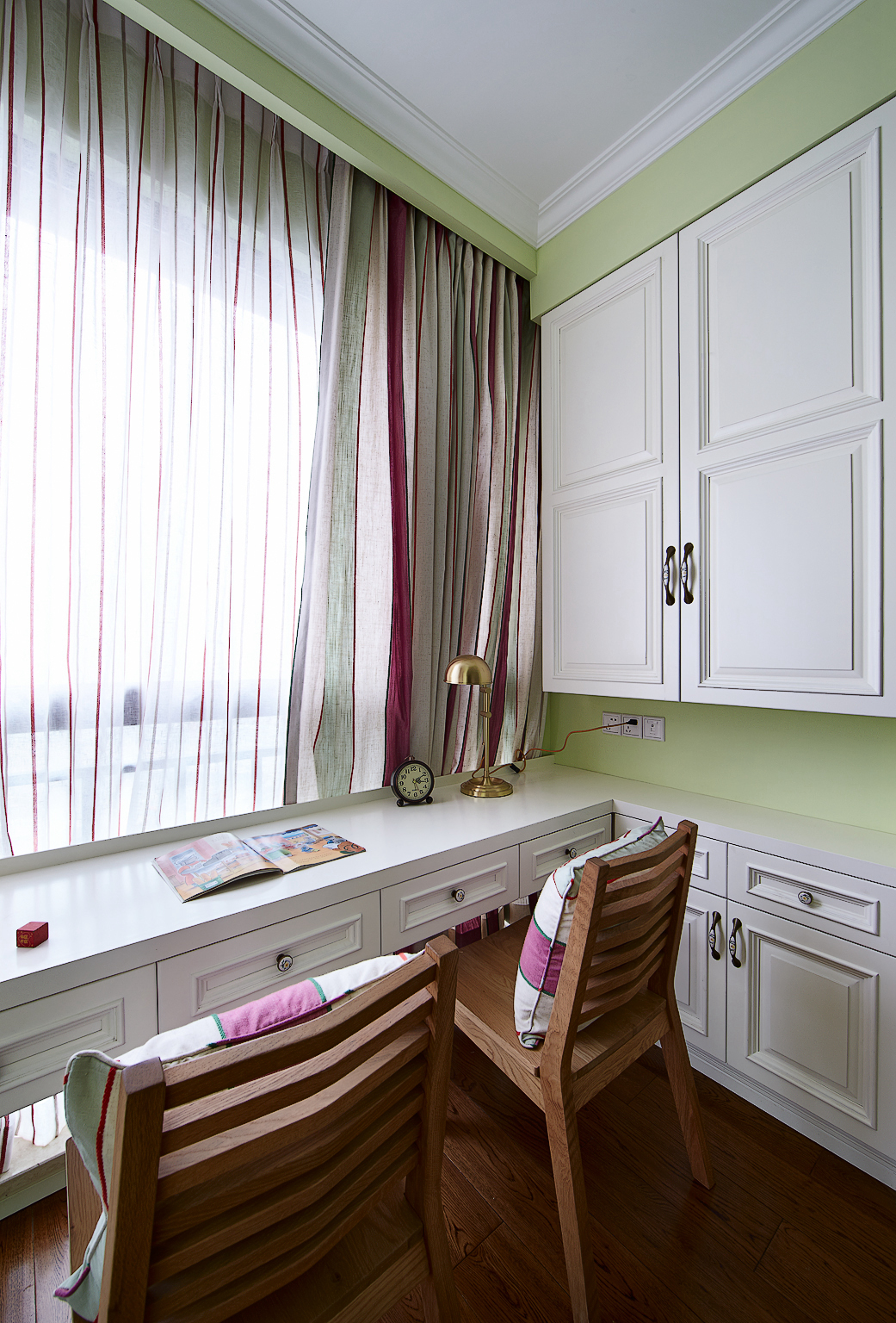 一步一风景,新乡馨华佳苑160平美式乡村风设计