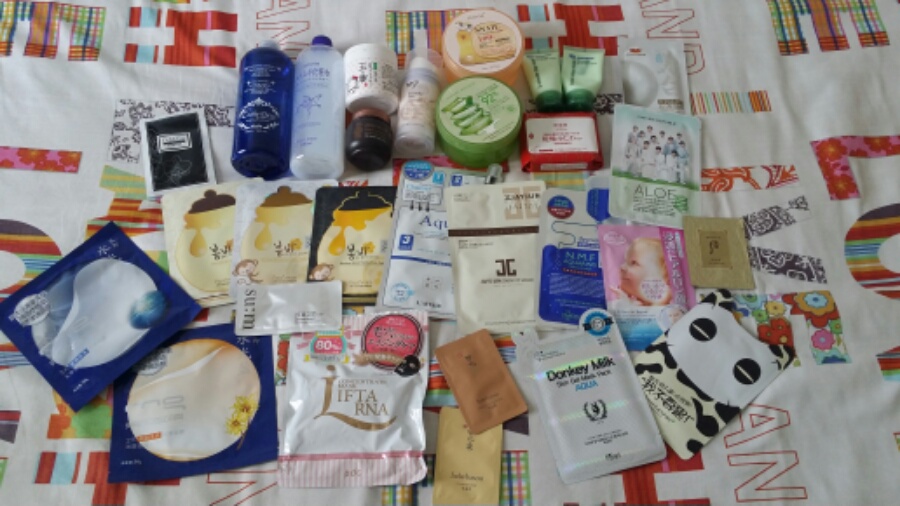 女孩离不开面膜,女孩子离不开护肤品