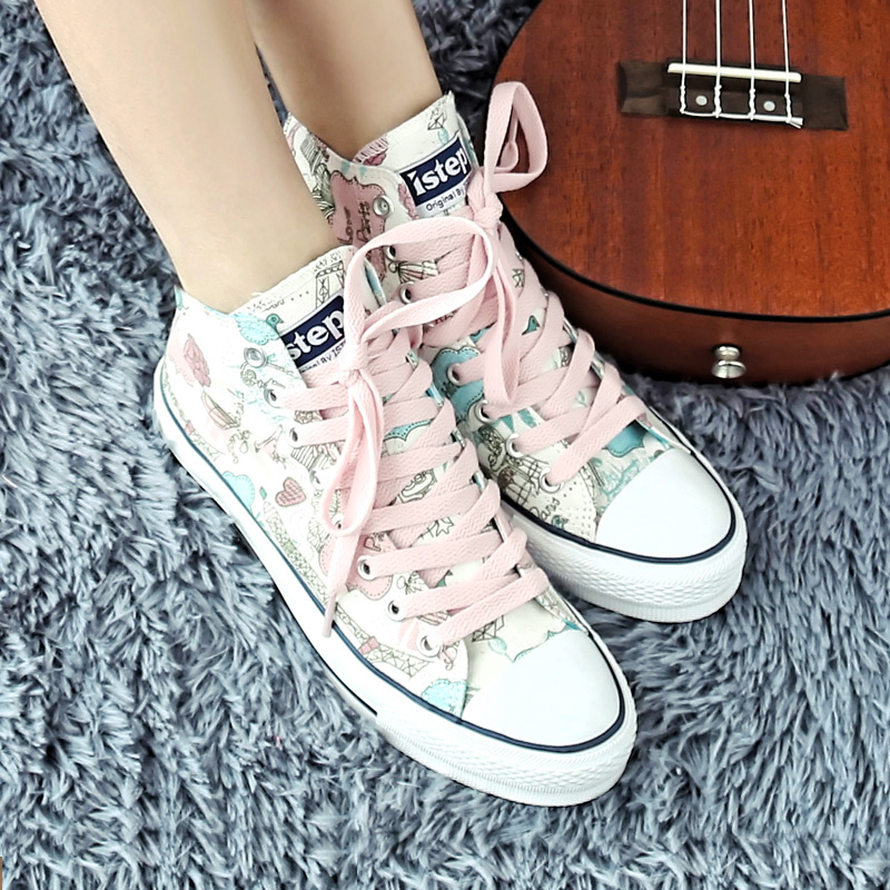 百搭帆布鞋经典款,高帮潮流百搭鞋子鞋柜