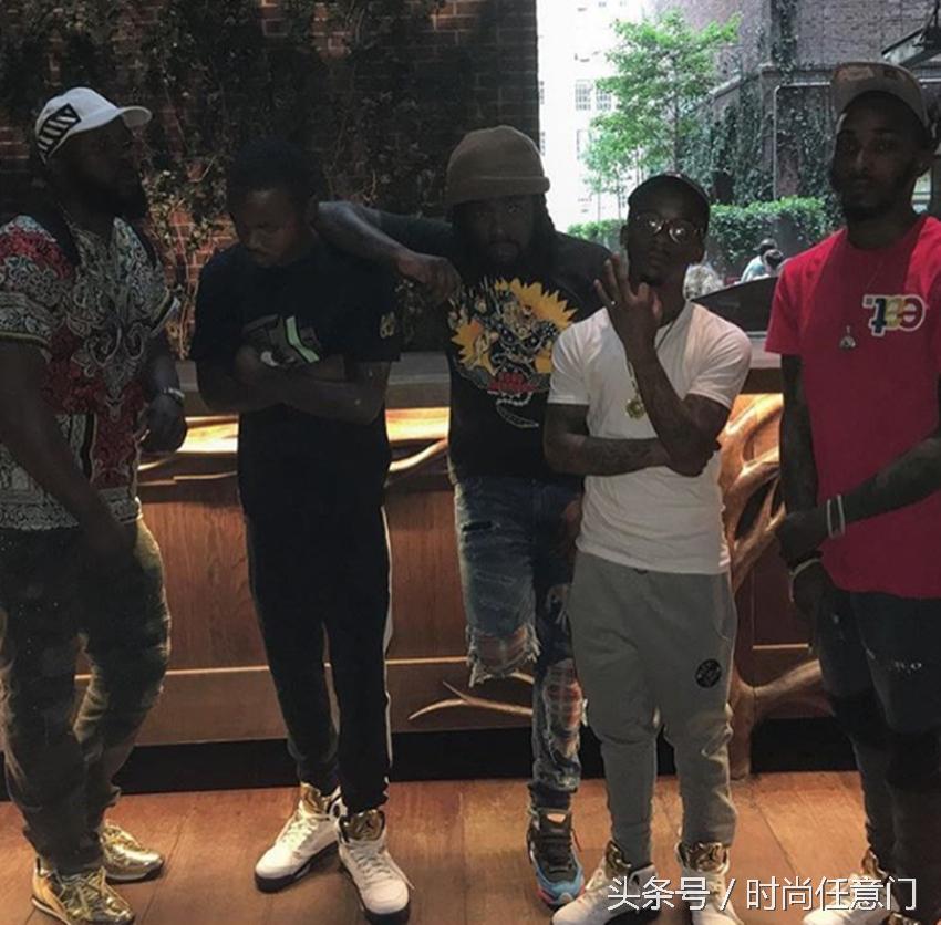 2019年明星上脚的球鞋,明星上脚球鞋时尚