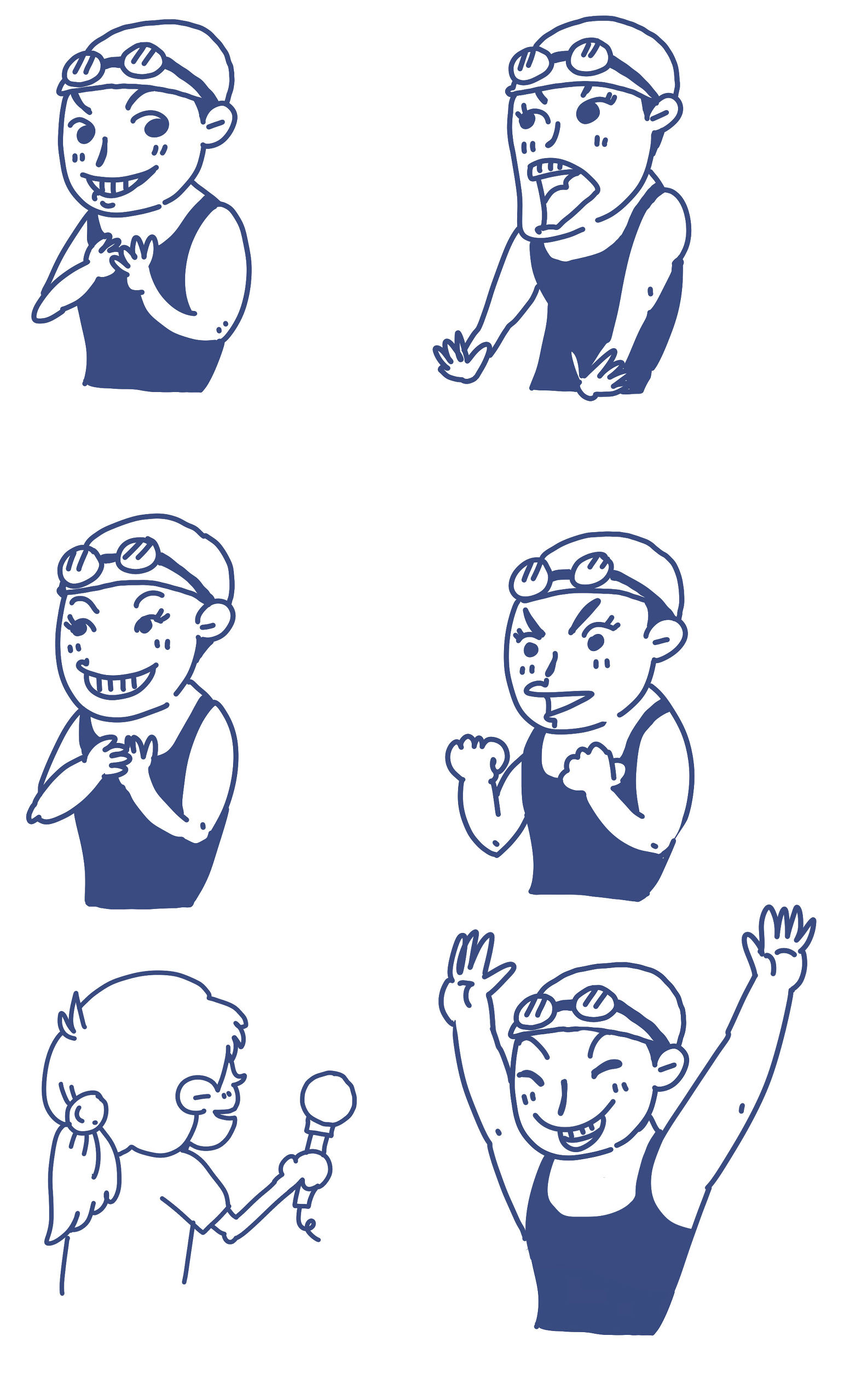 傅园慧简笔画卡通,傅园慧视频讲解