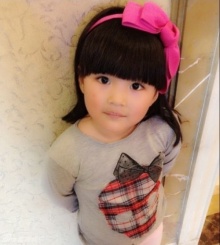 王诗龄戴的发卡,angela王诗龄发卡