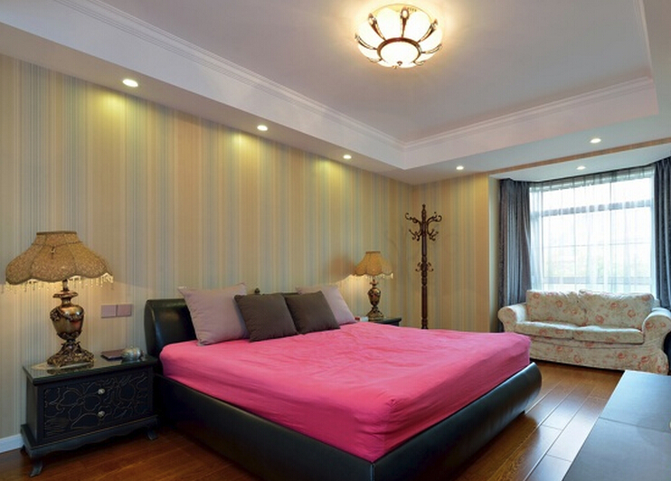 跃层280欧式装修效果图,280平大平层欧式装修效果图