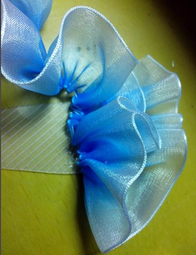 如何用丝带编蝴蝶结发卡,丝带diy蝴蝶结发卡图片教程