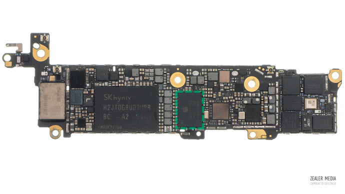 拆修iphone手机,苹果5c换后壳