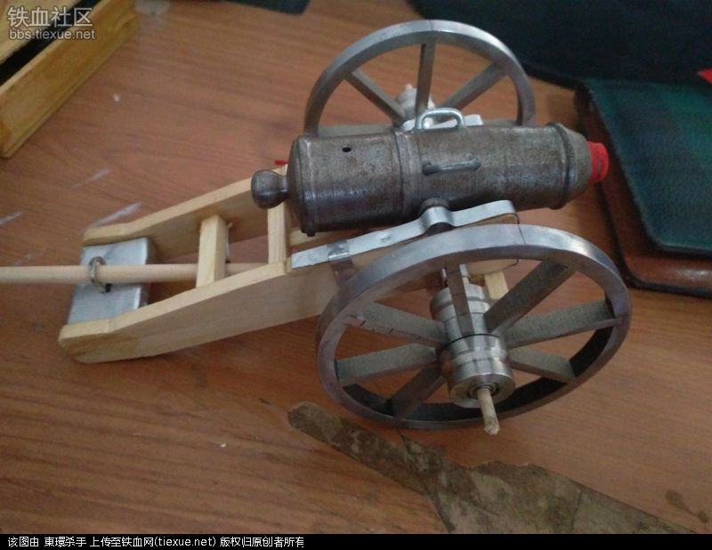 自制古代武器模型,火炮模型设计