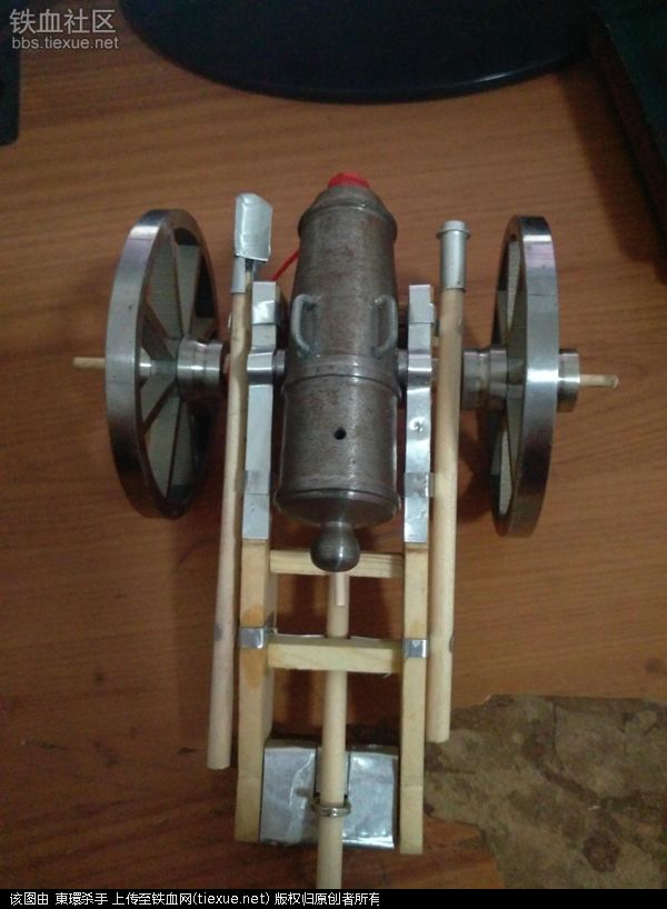 自制古代武器模型,火炮模型设计