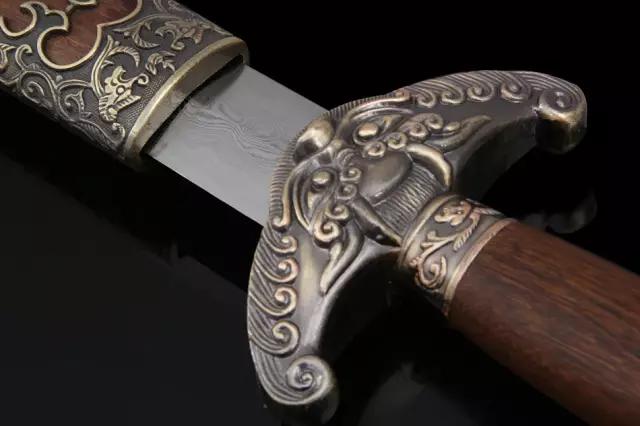 花纹钢乾隆宝剑,乾隆年制宝剑