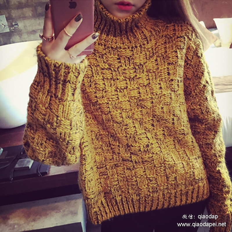 棒针毛衣小视频,美美的编织毛衣视频