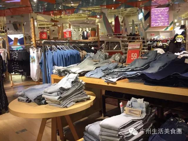 天河体育中心的商场,天河体育中心卖衣服