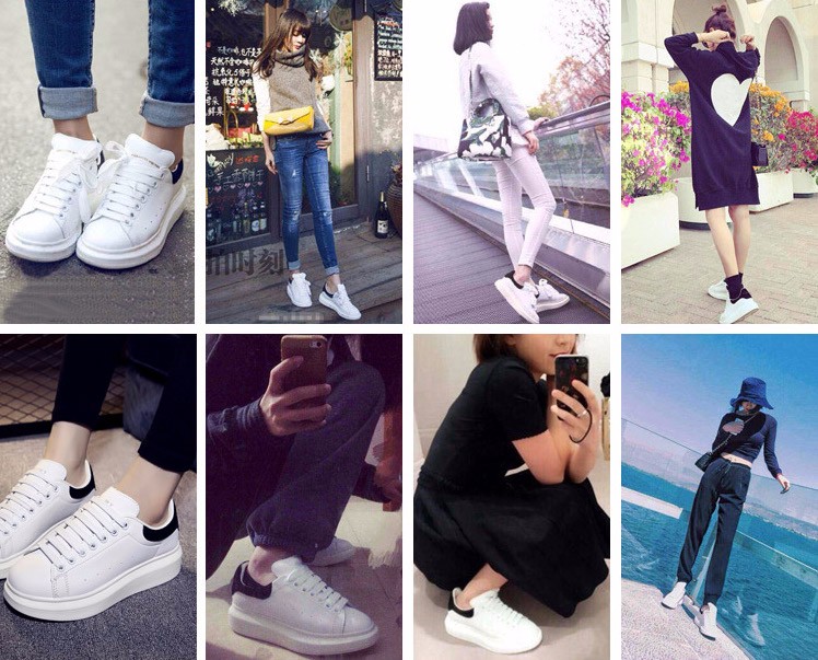 你一定是喜欢这双小白鞋的low逼