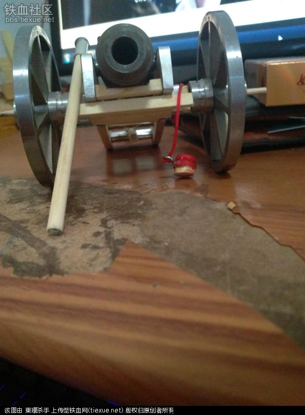 自制古代武器模型,火炮模型设计