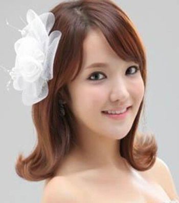 好看的新娘的短发发型,3-6岁女童洋气短发发型韩式