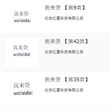 融资10亿元的在线金融“我来贷”，创始人商标忘注了？