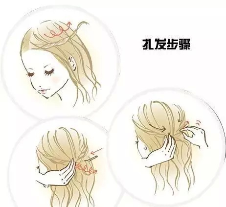 直发棒卷发教程短发女生,卷发教程女生气质不用直发棒