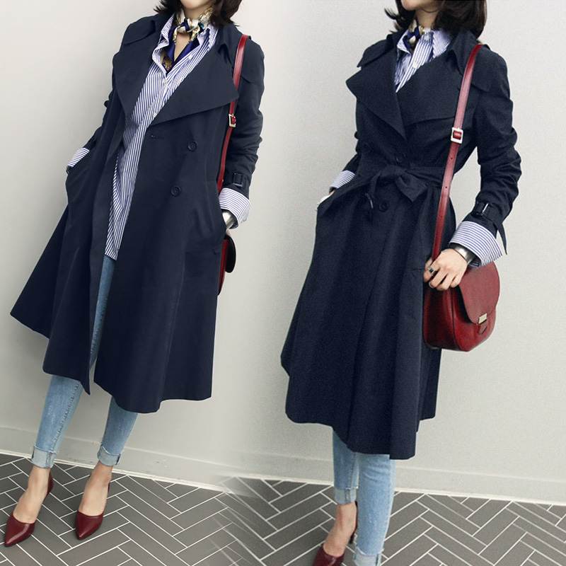 初秋风衣气质穿搭高级感,简单大方时尚款早秋风衣