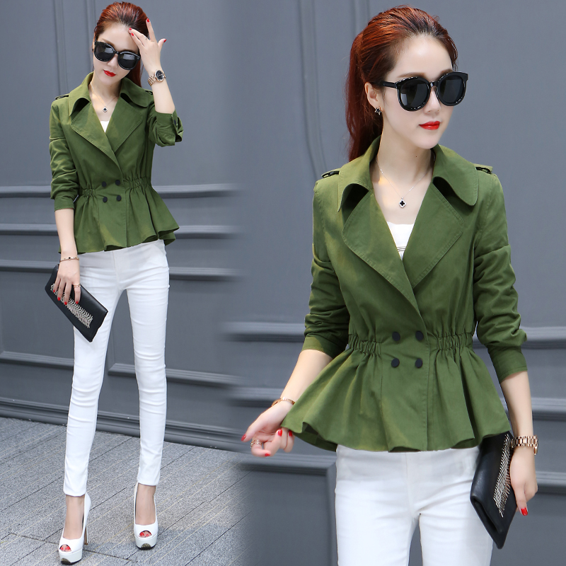 初秋风衣气质穿搭高级感,简单大方时尚款早秋风衣