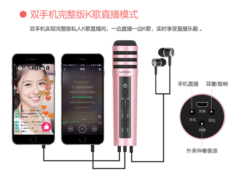 联想直播设备,联想直播麦克风官方旗舰店