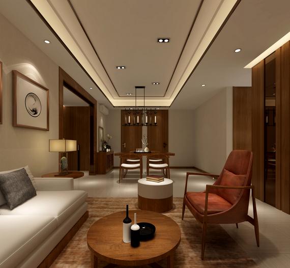 客厅中央空调吊顶造型设计效果图,最简单的吊顶设计图片